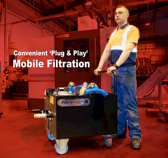 Mobile Filtration Unit for cnc machines